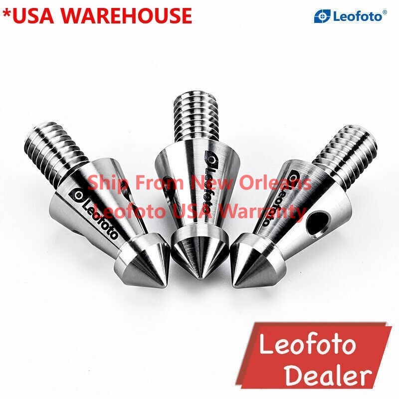 Leofoto TF-01 Foot Spikes Set (3 Feet) Tripod foot spikes