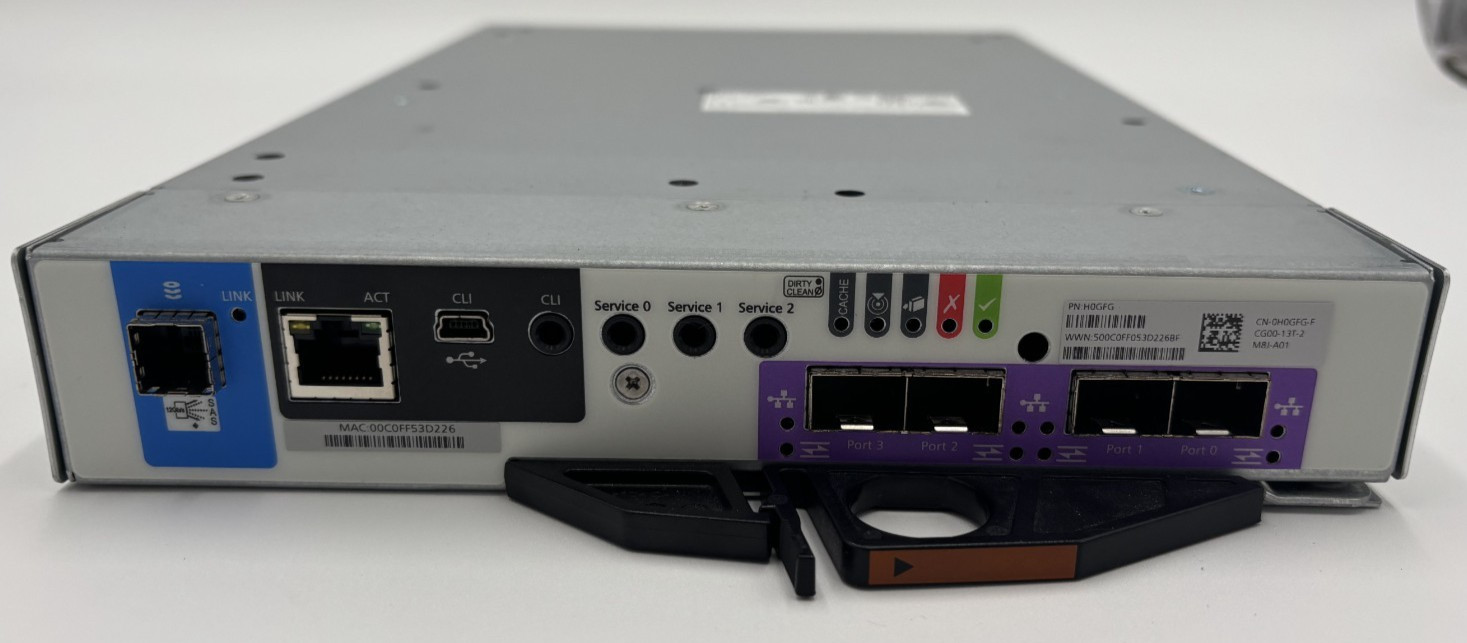 Dell H0GFG ME40XX Quad Port 16GB FC 10GB ISCSI SFP+ Storage Controller