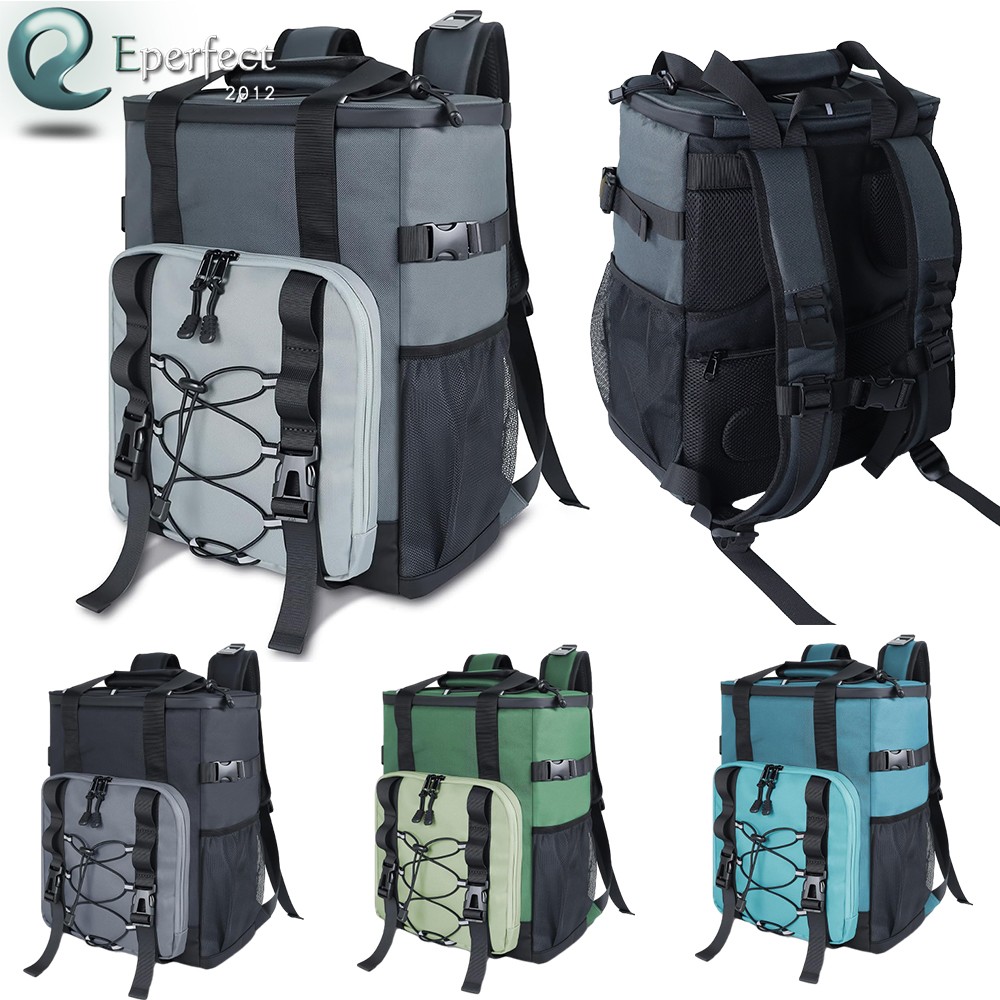 20L Heavy Duty Insulated Cooler Backpack Leakproof Waterproof Outdoor Lunch Bag