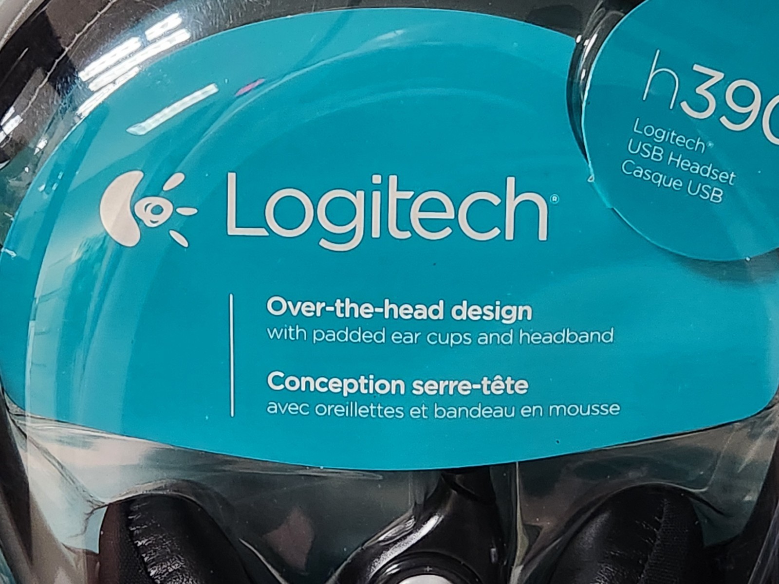 Logitech H390 USB Headset – New/Sealed