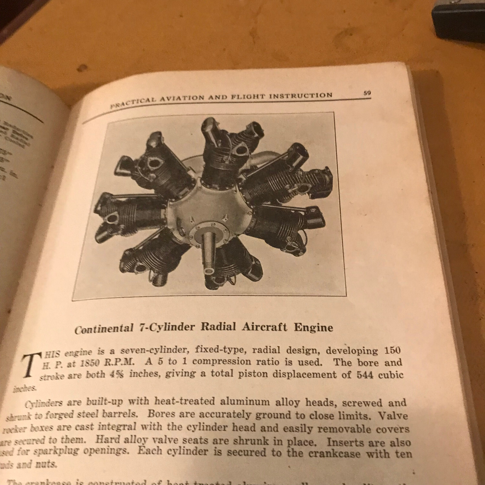 Original 1927 "Practical Aviation & Flight Instruction" by Harry Dille