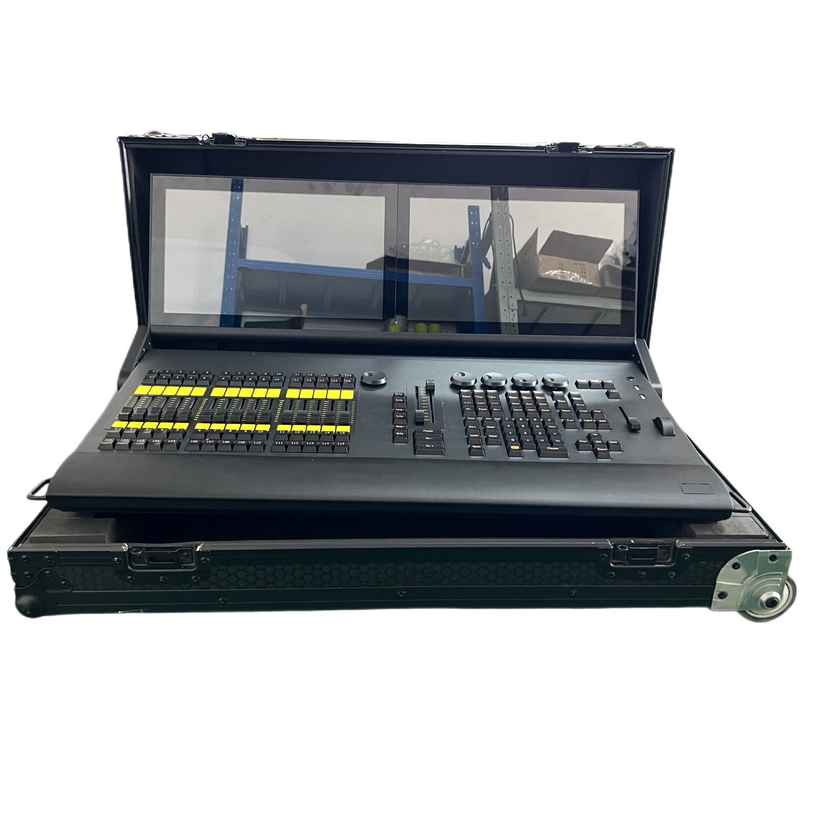 DMX Command Console RDM Stage Controller M2 Onpc W/LCD Display DJ Equipment/case