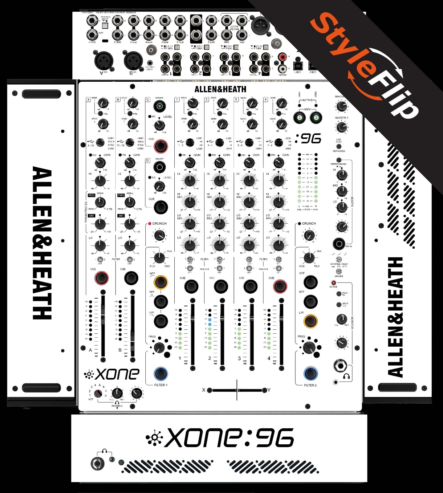 Allen & Heath Xone 96 Skin | White | Protective Decal | StyleFlip Skins