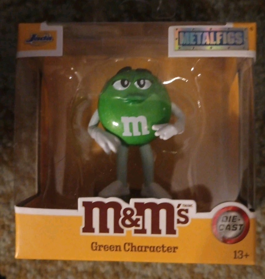 Jada Toys - M&M's Green Character Metalfigs Die-Cast Figure *LIMITED EDITION*
