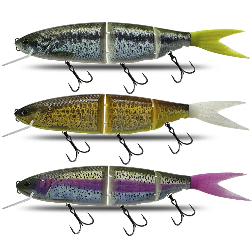 Fishing Lure Size 350mm Brochet Swimming Bait Jointed Floating le Giant Hard Bai