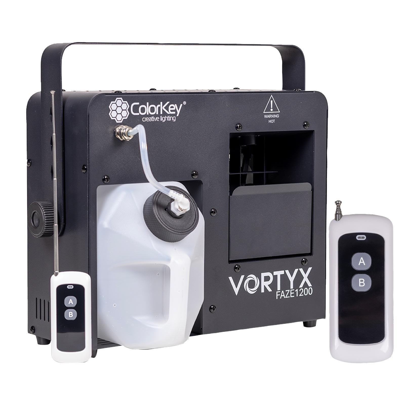 ColorKey CKU-7910 VORTYX Faze 1200W DMX Fog Haze Faze Effect Machine