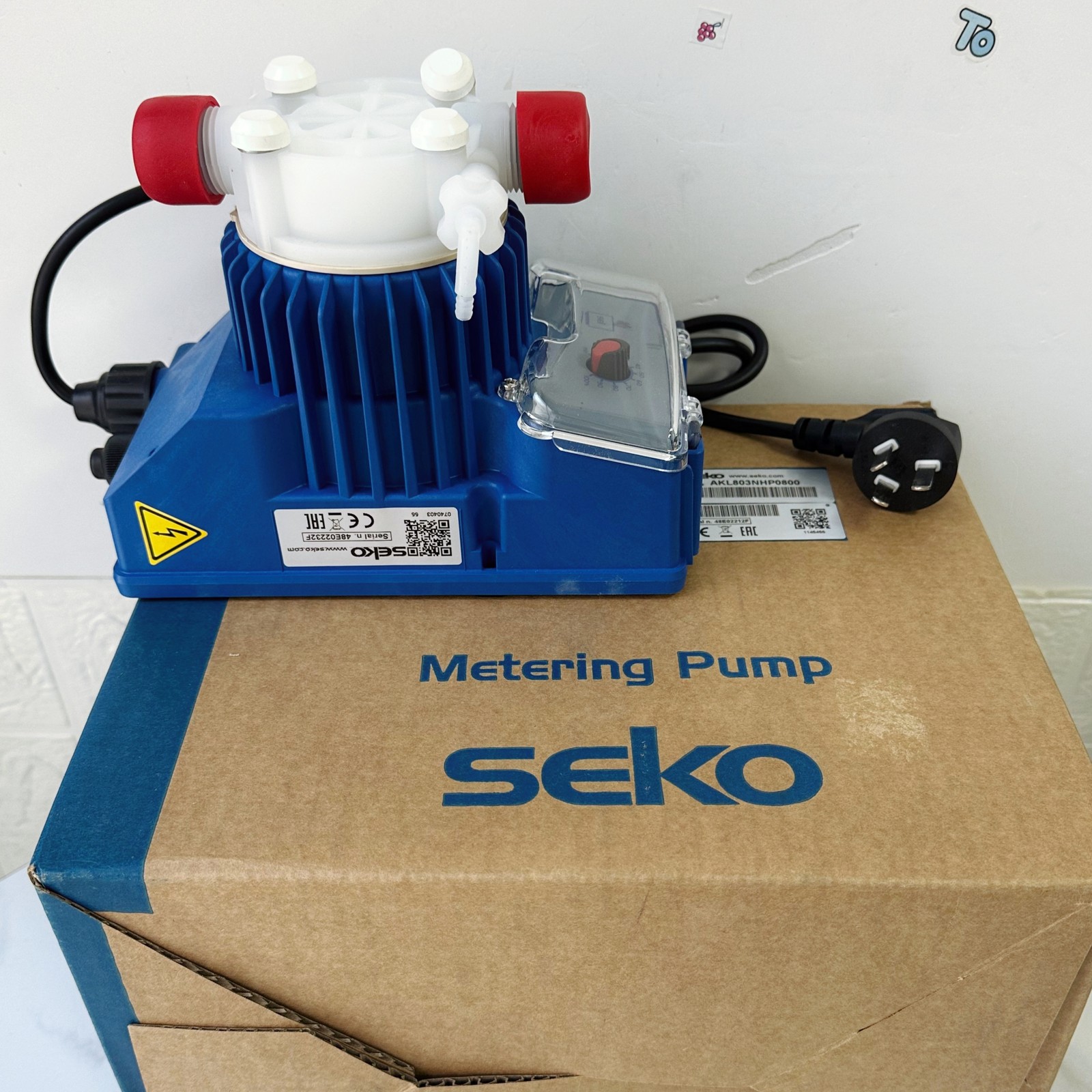 1pcs SEKO Electromagnetic Diaphragm Metering Pump AKL803NHP0800
