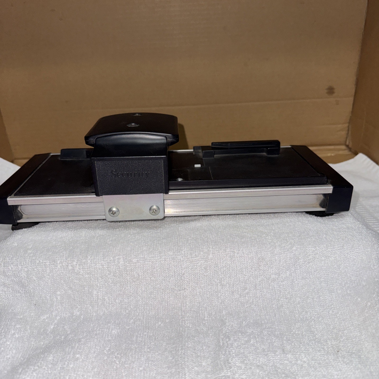 Vintage Security Imprinter Corp Credit Card Printer Slider Countertop Machine