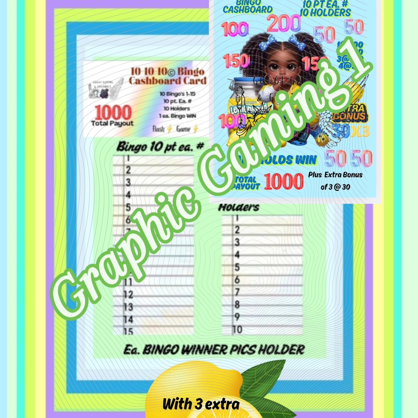 Bingo Cashboards