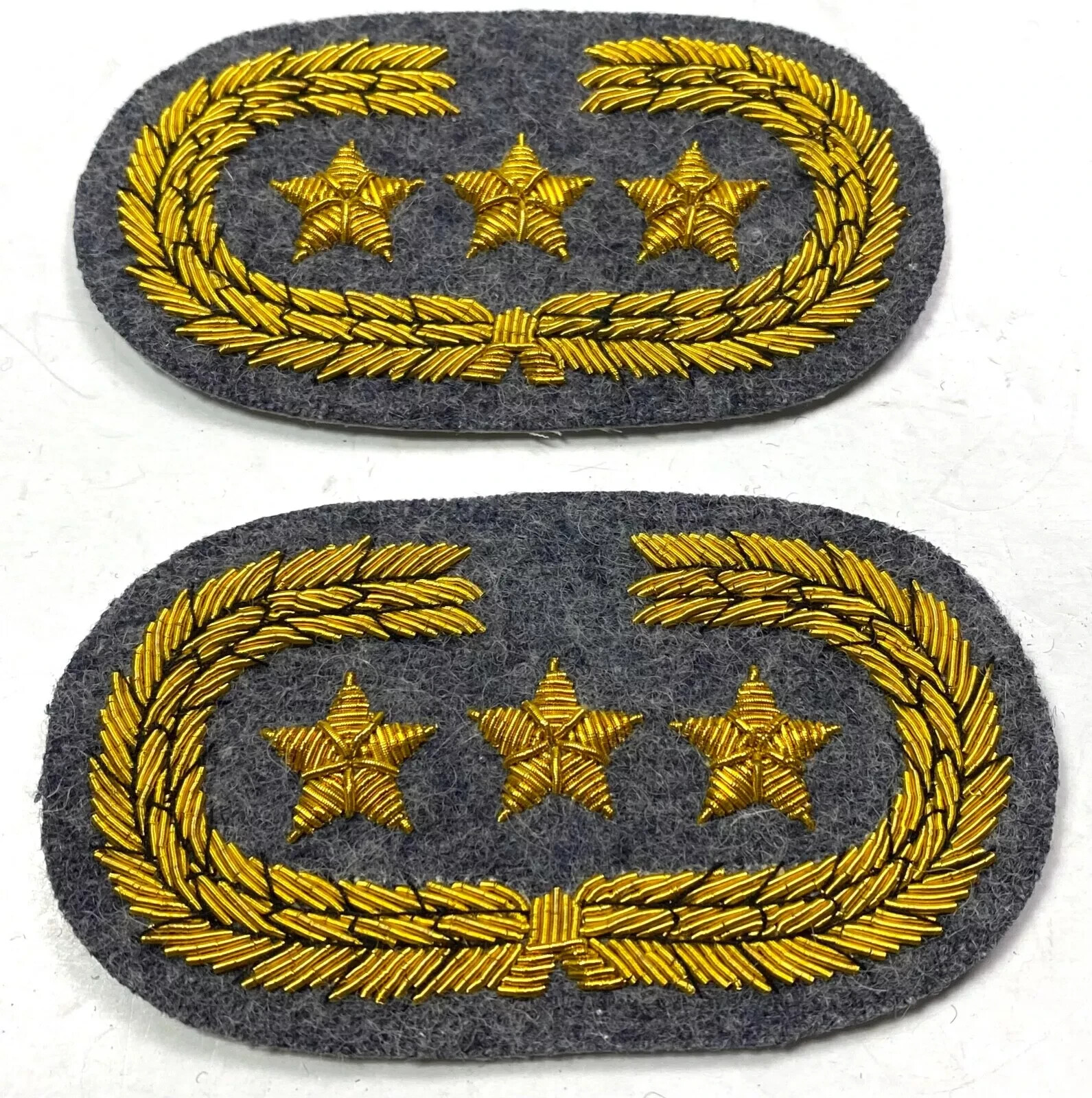 CIVIL WAR CS GENERAL COFEDERATE TUNIC FROCK COAT COLLAR INSIGNIA-INFANTRY