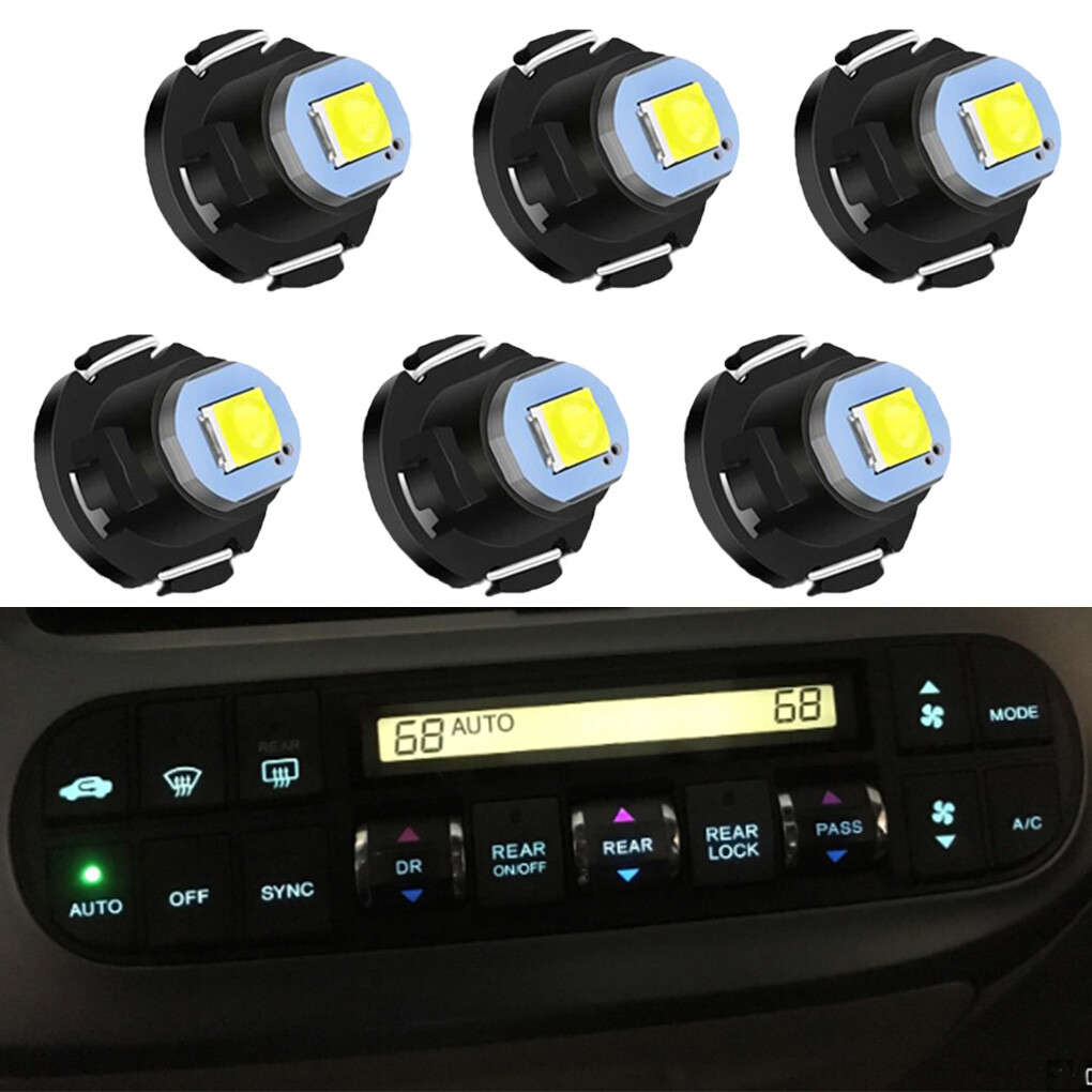 For 2005-2010 Honda Odyssey Heater A/C Climate Control Light LED Bulb Kit Bulbs
