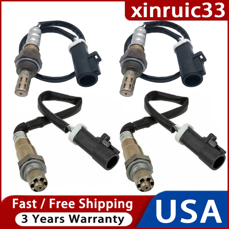4PCS Oxygen Sensor For 2001 2002 2005 2006 Ford Expedition 5.4L Up & Downstream