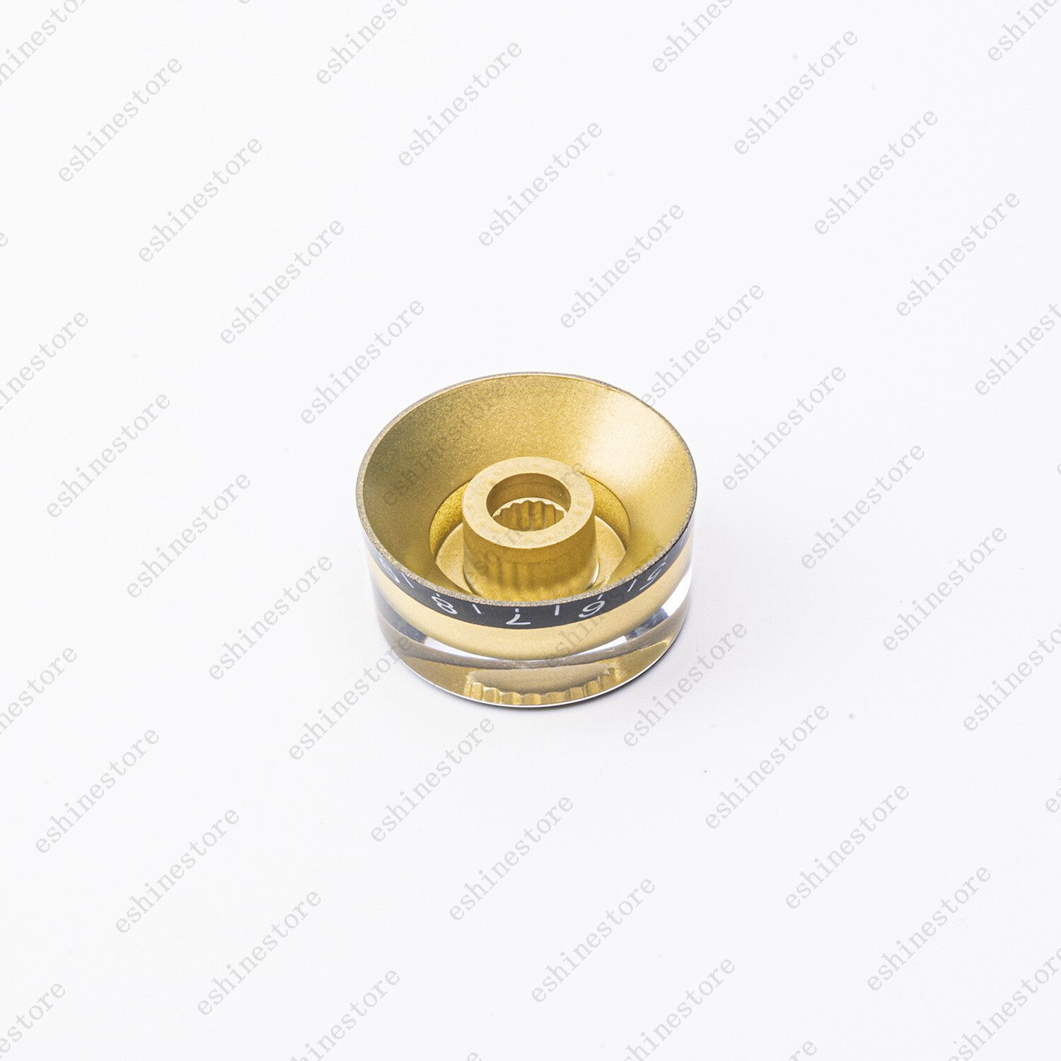 4 Pcs Gold/Black Electric Guitar Control Knobs Speed Dial Knobs for SG Les Paul