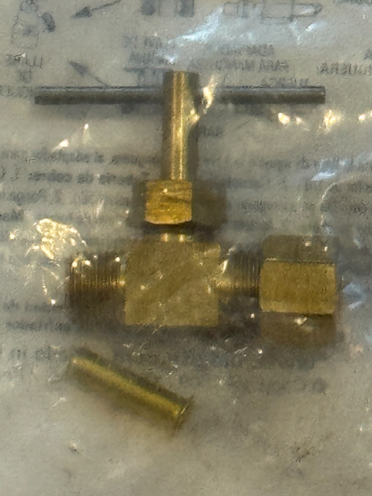 Max Cool Straight Needle Valve 1/4" x 1/8" Evaporative Cooler Part #94195