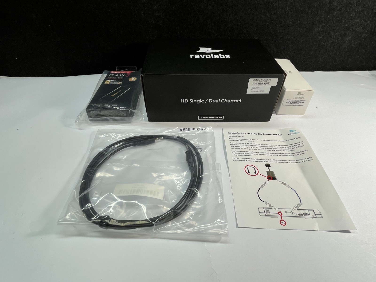 Revolabs 02-HDSGL HD Single Education Wireless Microphone Audio Kit LOT OF 25