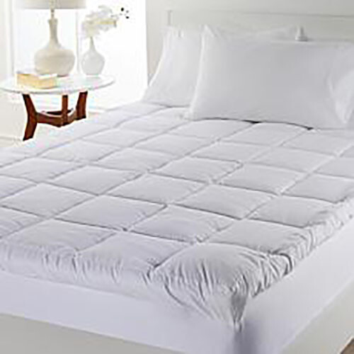 Concierge Collection 5" Loft Comfort Fiberbed, White, King