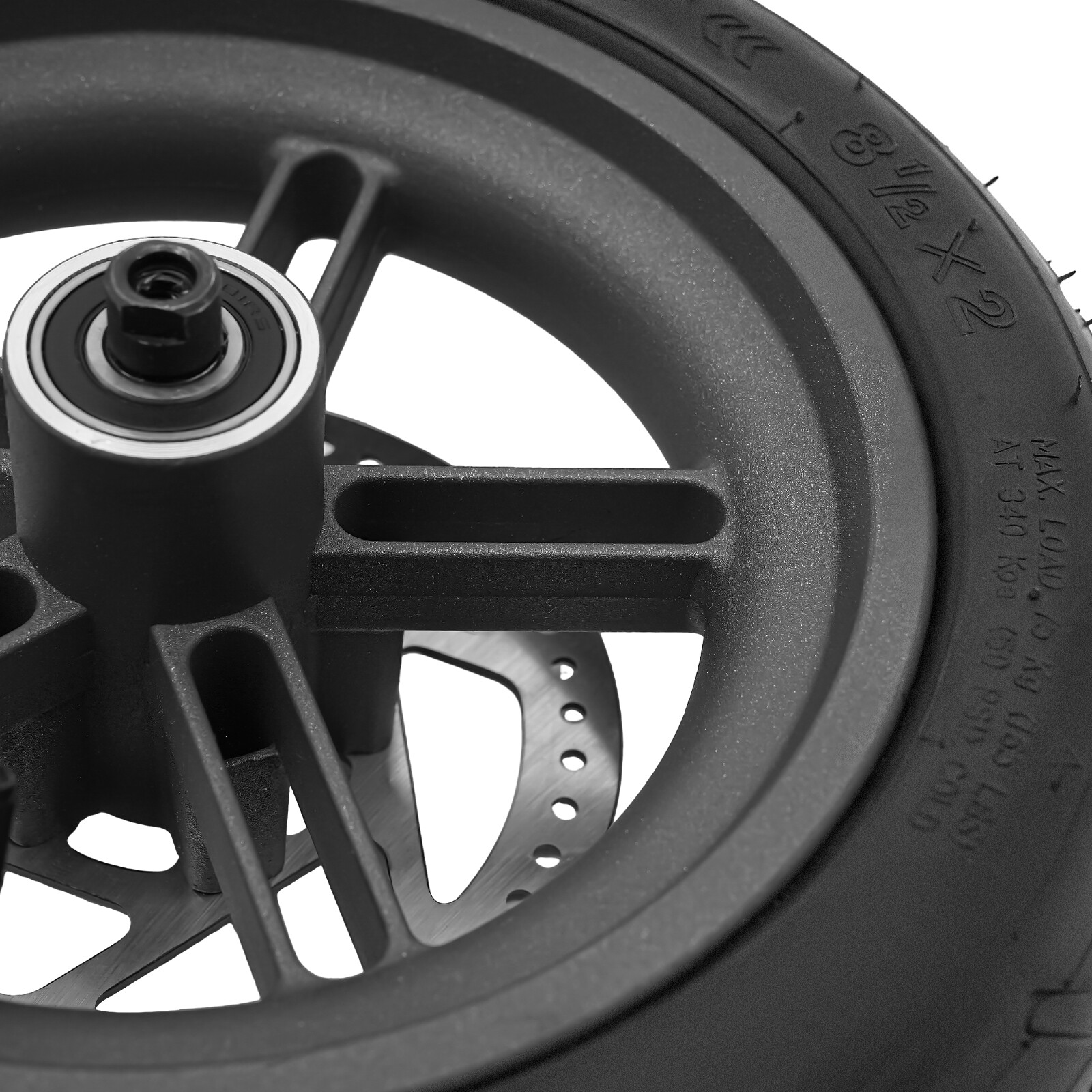 Electric Scooter Rear Tire W/ Wheel Hub Disc Brake Set For Xiaomi M365 NEW