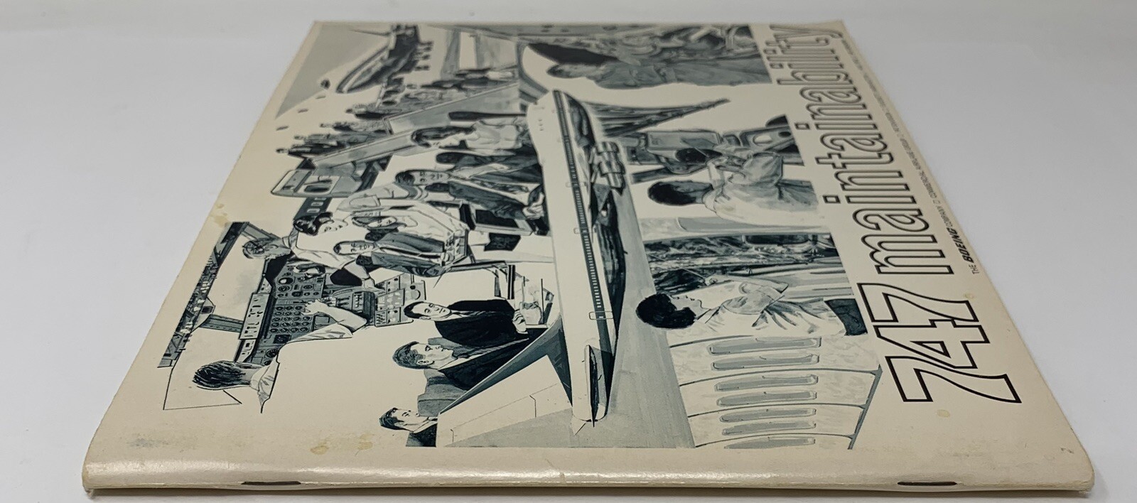 Boeing 747 Maintainability Brochure Airplane 1972 D6 - 13050-899R