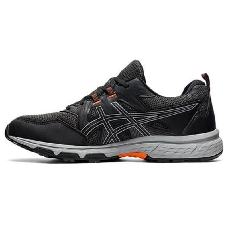 ASICS Gel-Venture 8 Black Sheet Rock Men's Trail Running Shoes Size 7 NWOB