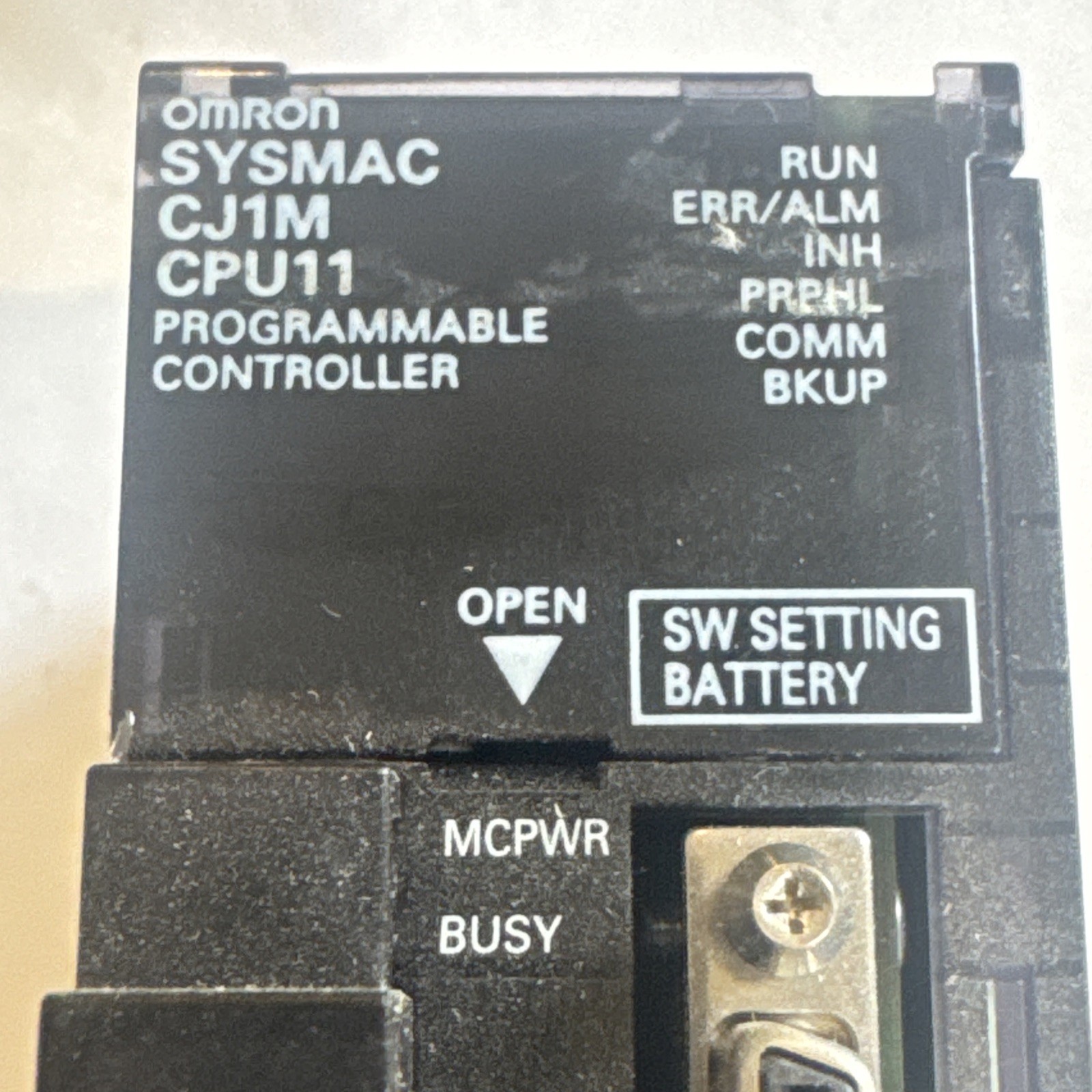 CJ1M-CPU11 Omron PLC CPU Module Unit CJ1MCPU11