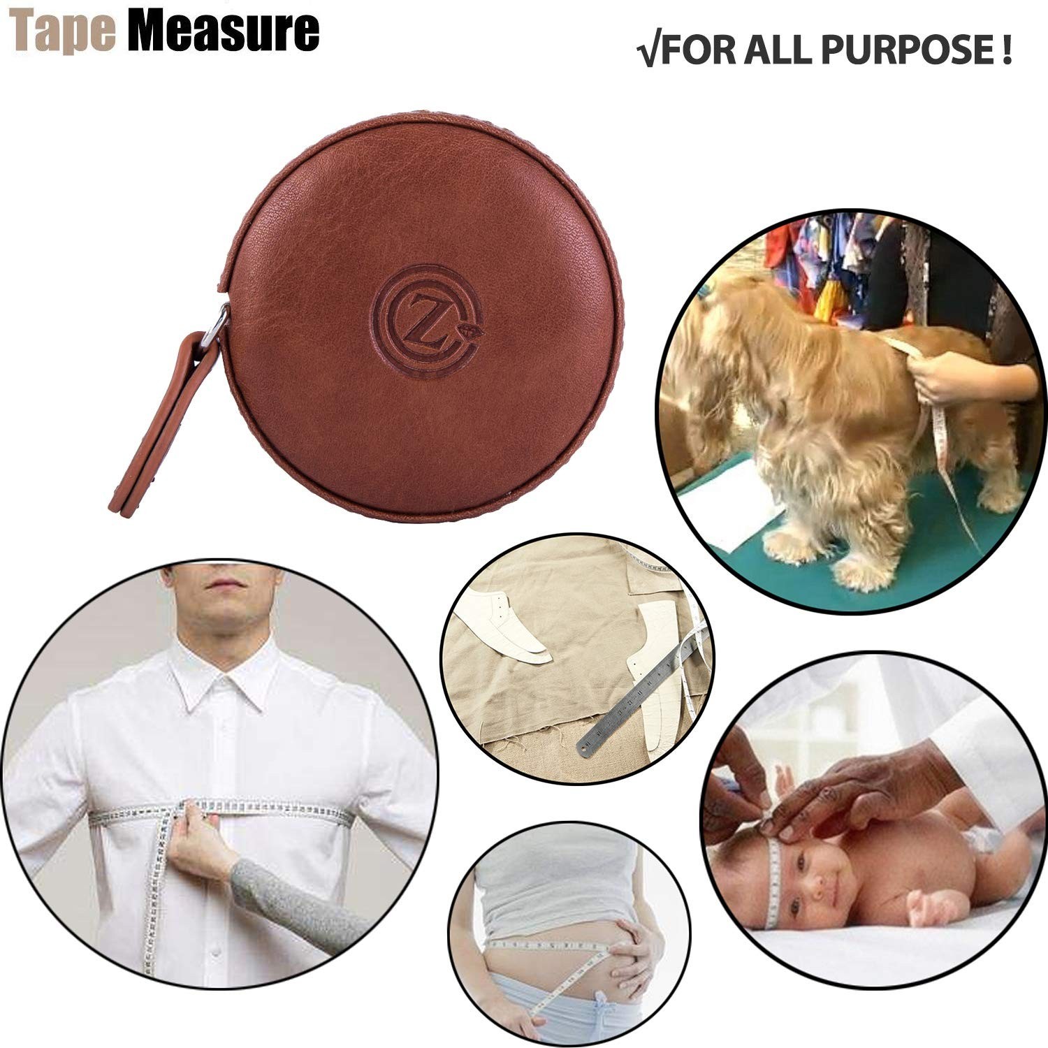 Sewing Tape Measure, Medical Body Cloth Tailor Craft Dieting Measuring Tape...