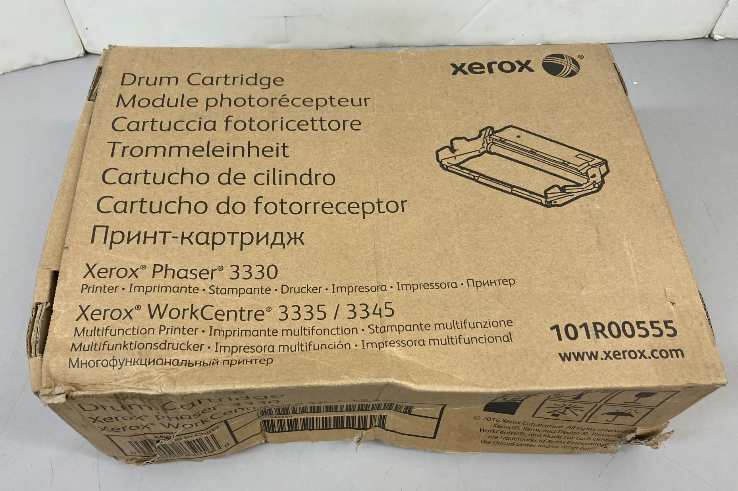 101R00555 New Genuine Xerox Drum Cartridge Phaser 3330 WorkCentre 3335 DMGD BOX