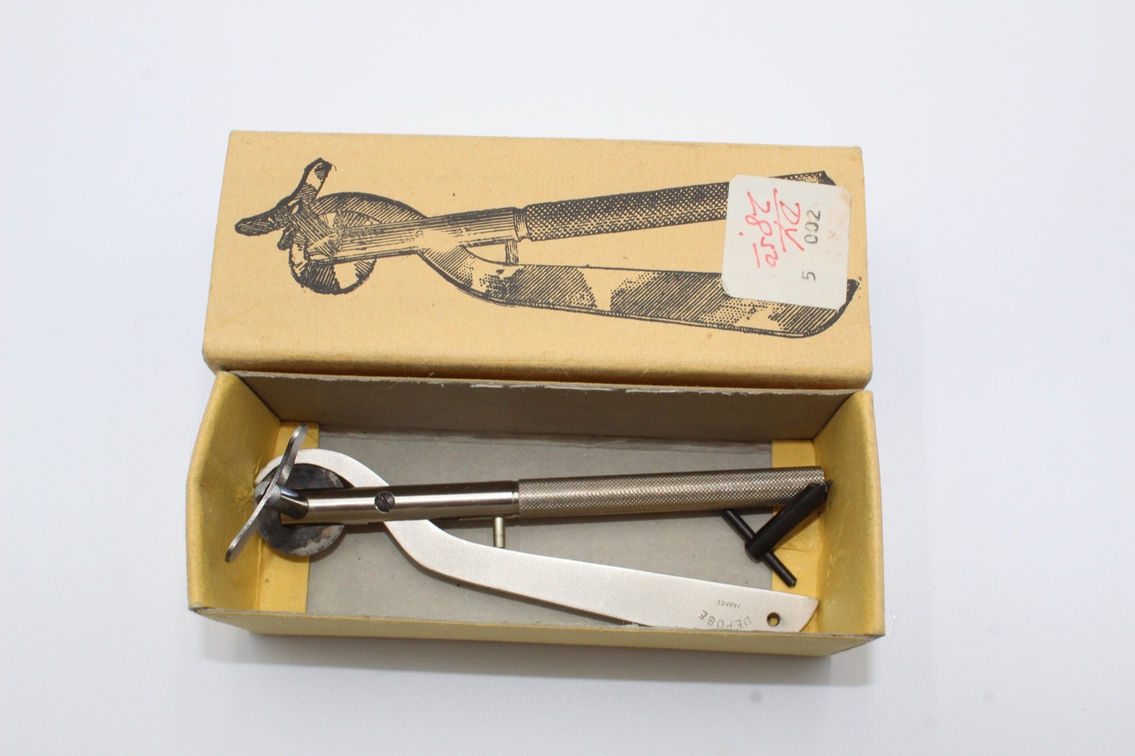 Grobet USA Ring Cutter Item No. 48.180 Vintage Ring Remover Depose France Emerge