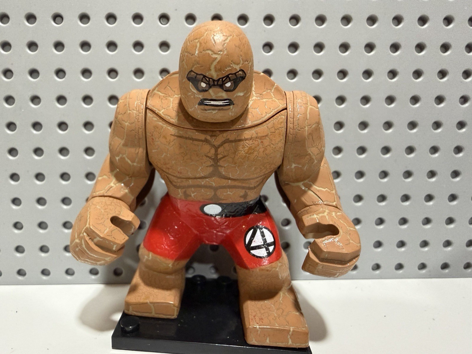 LEGO Marvel The Thing Big Fig Fall of the Fantastic Custom Minifigure