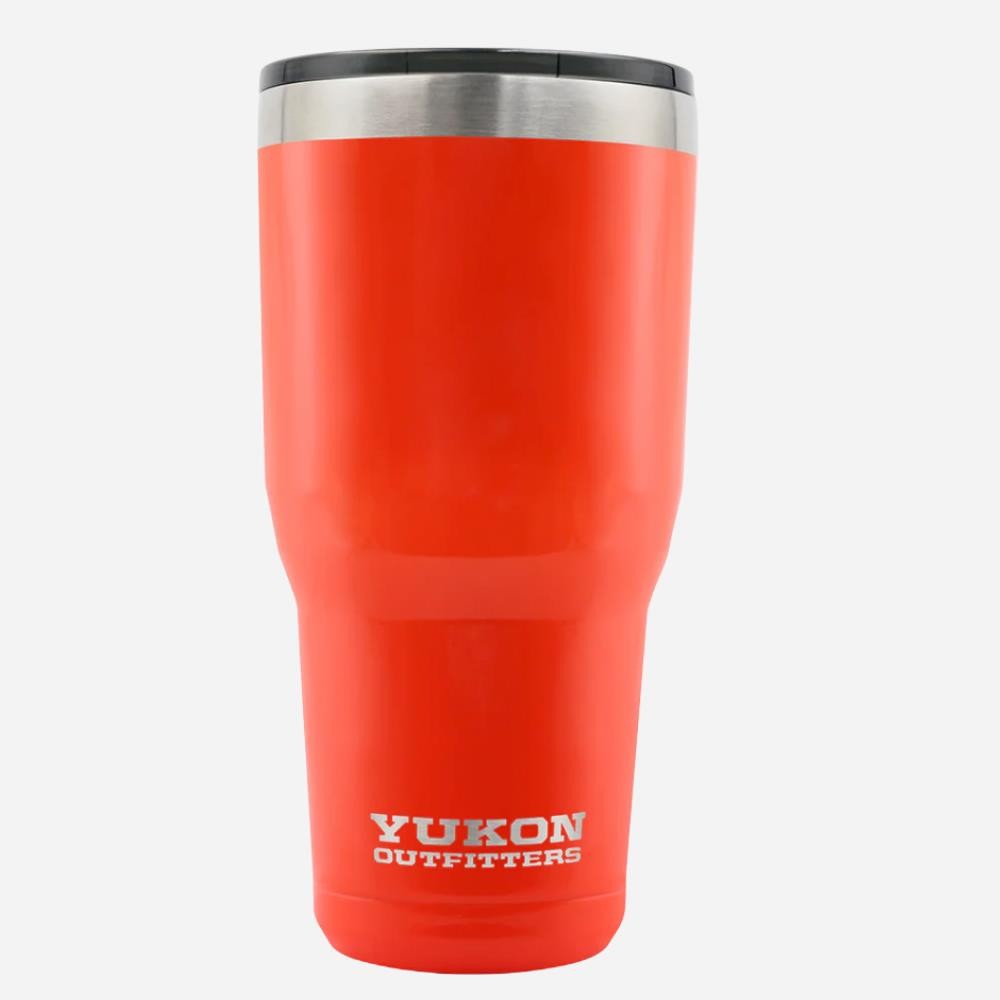 Yukon Outfitters 30 oz Double Pint Stainless Steel Tumbler - Blaze Orange
