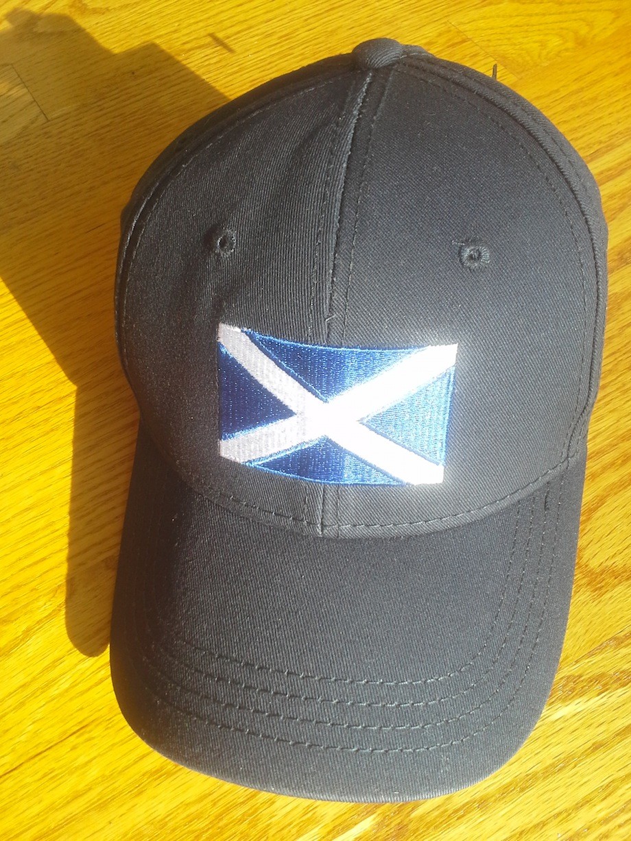 SCOTLAND BASEBALL CAPS SOCCER RUGBY ONE SIZE