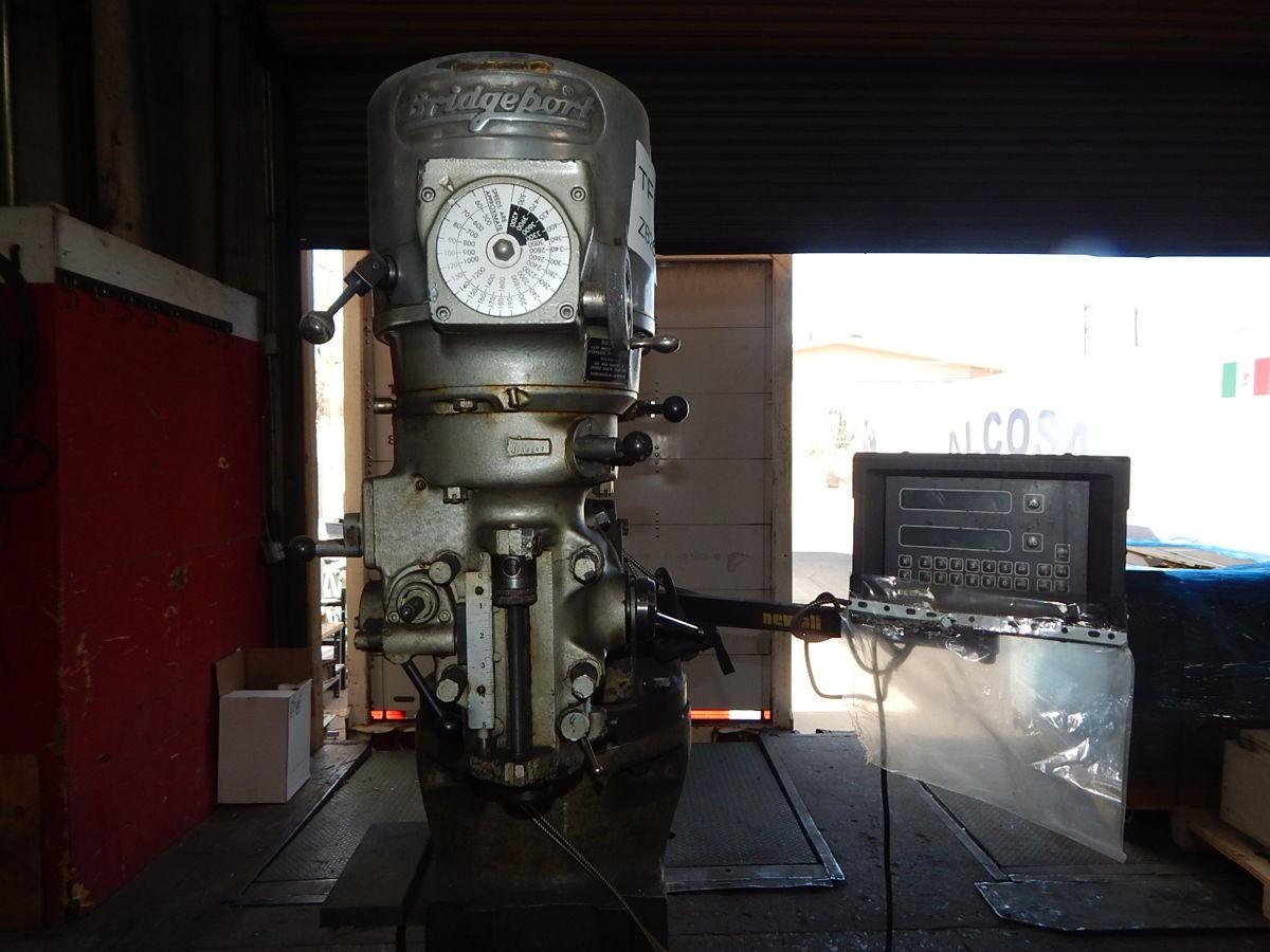 BRIDGEPORT 34309 VERTICAL KNEE MILL M6251