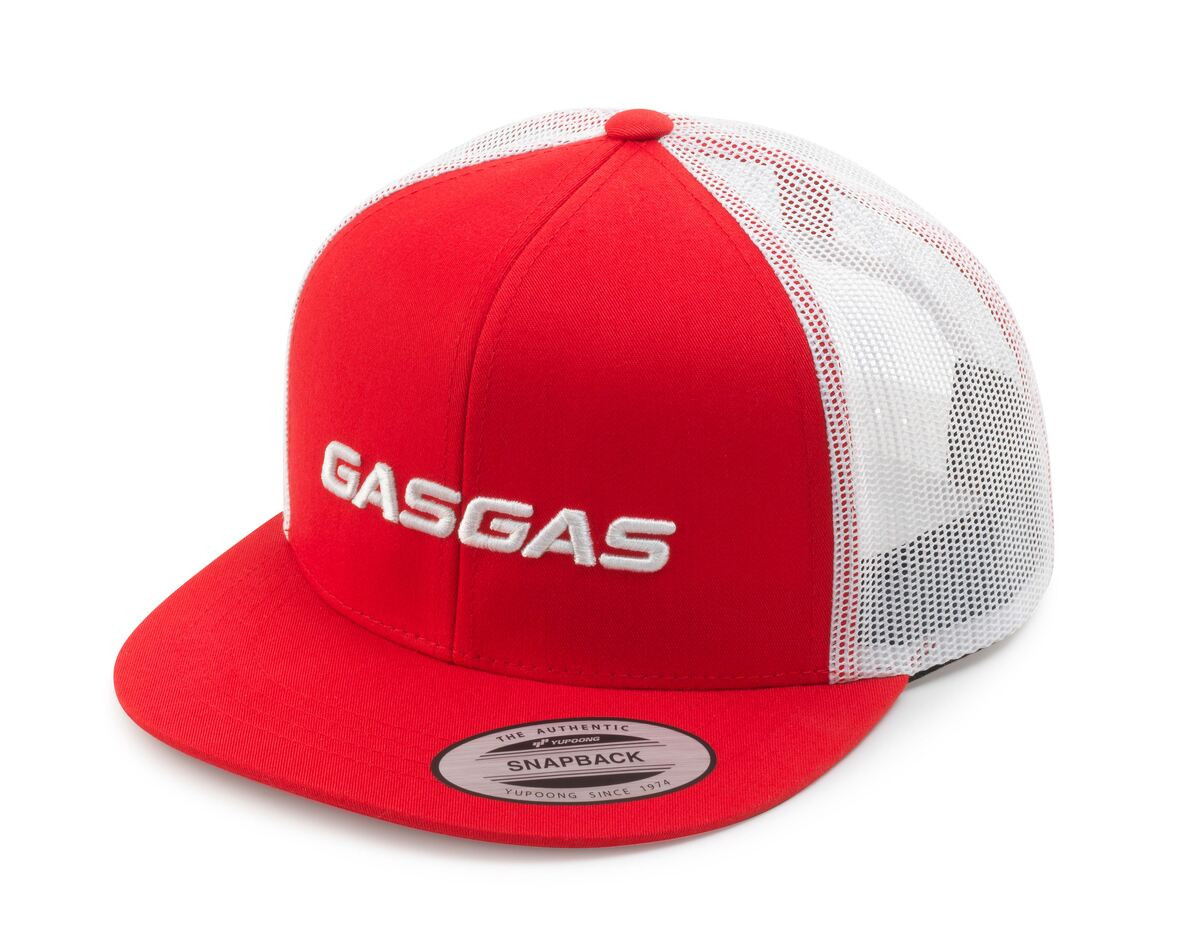 GasGas Youth Kids' Trucker Cap Red One Size