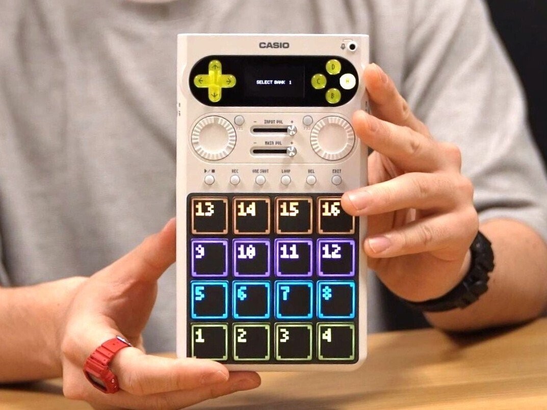 PSL Casio Portable Standalone Sampler SXC-1 W100 x D177 x H27mm