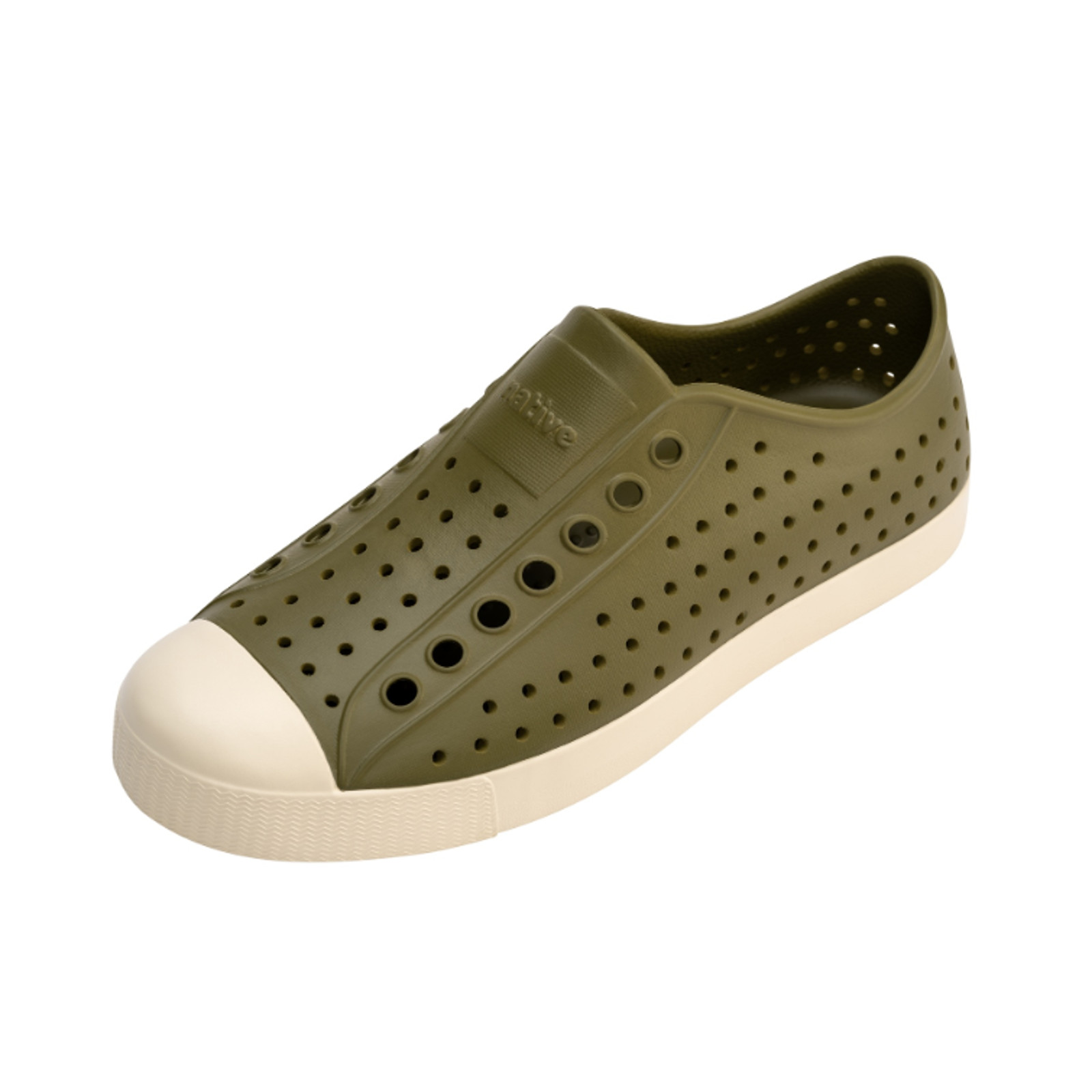 Native Mens Jefferson Slip On Shoes Size 12 Rookie Green EVA Waterproof NIB