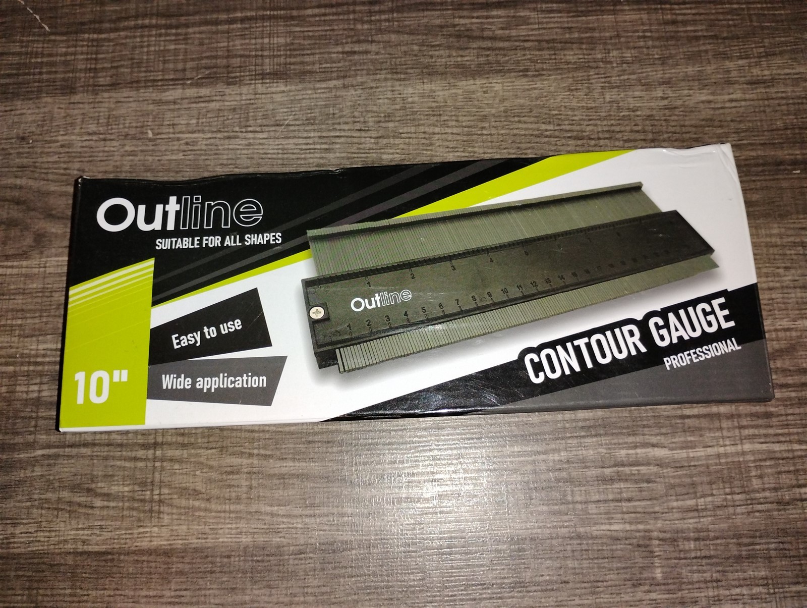 Outline 10" Contour Gauge Professional New In Box Suitable For All Shapes Canada