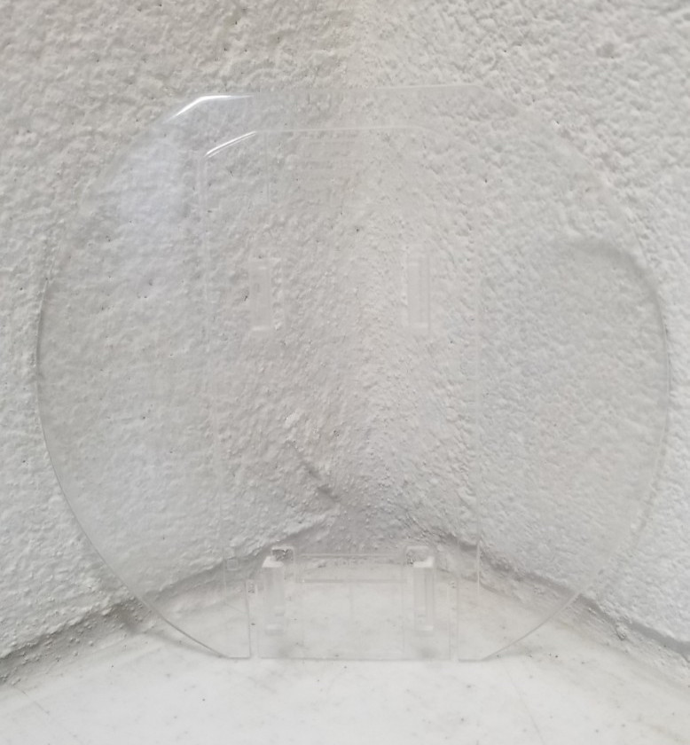 OEM Nintendo Wii RVL-019 CLEAR Base Plate for Game Console System Genuine VG1