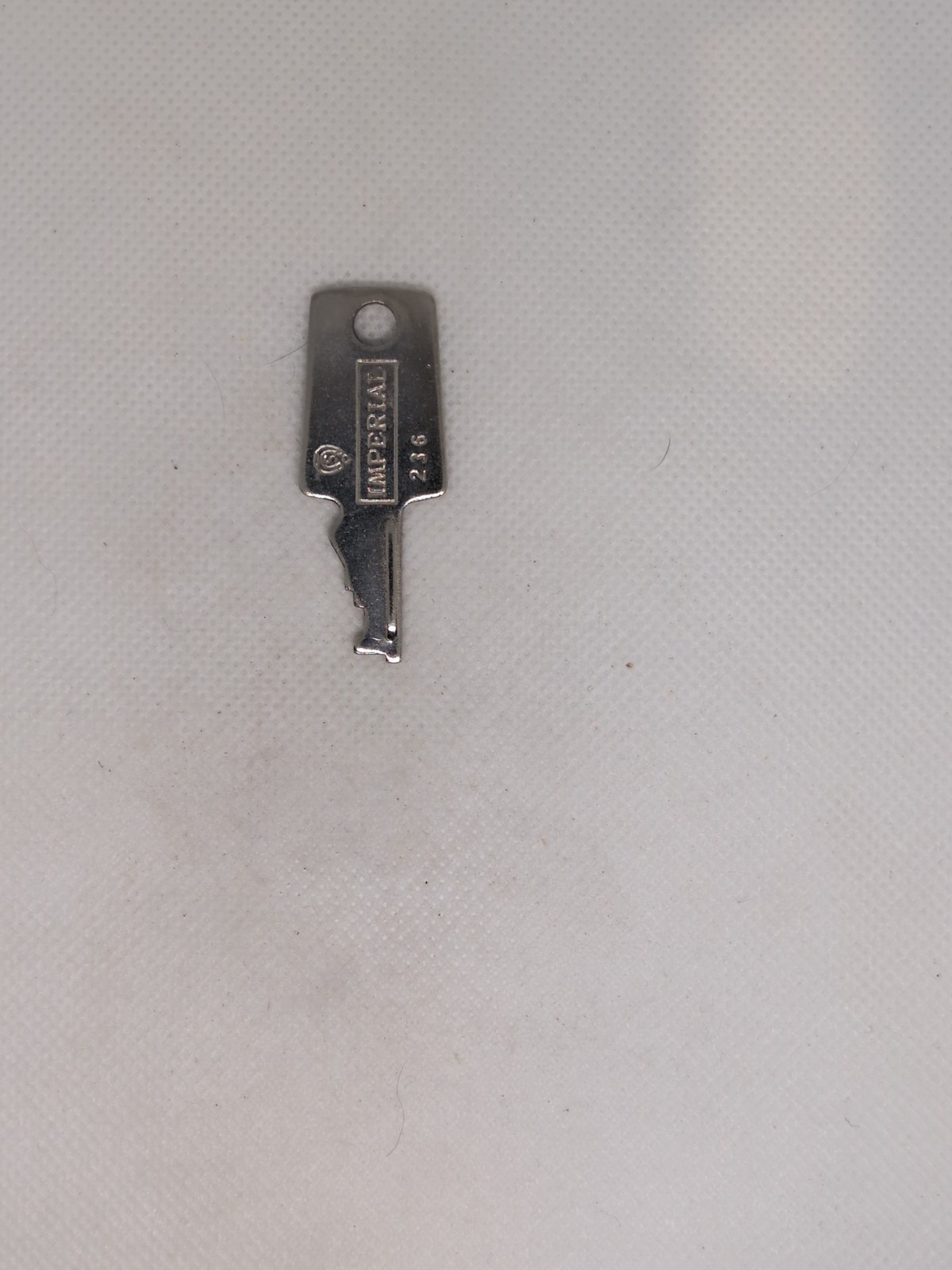 Vintage Imperial Luggage Key 236