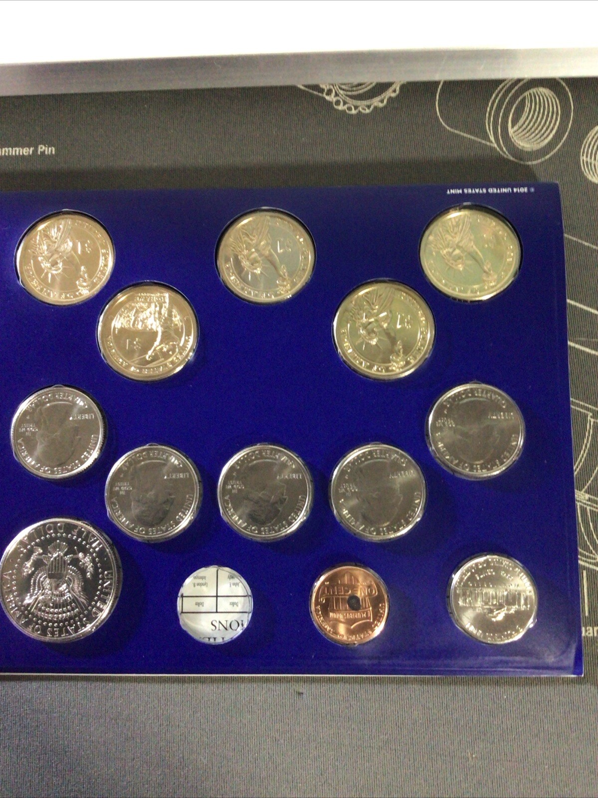 2013 P & D US Mint Set Uncirculated 28 Coins OGP Original Mint Packaging Error