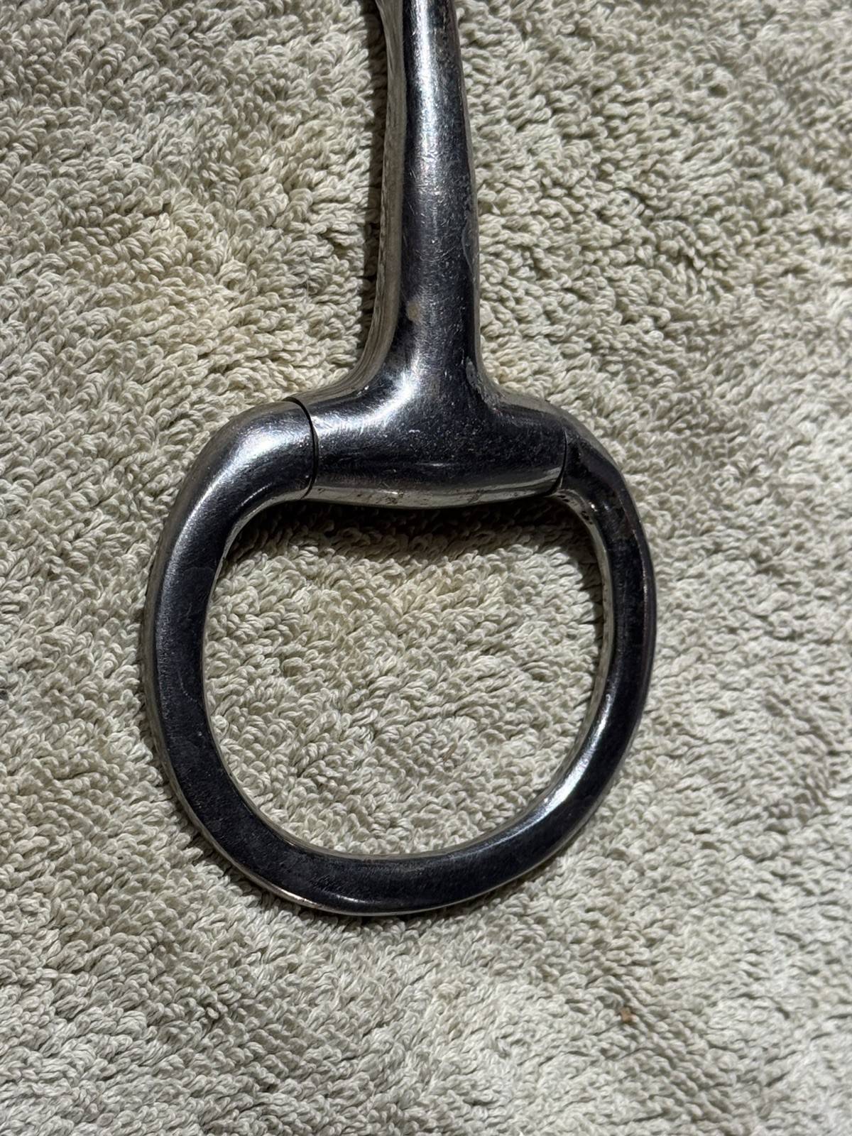 Korsteel Stainless Steel Jointed Eggbutt Snaffle