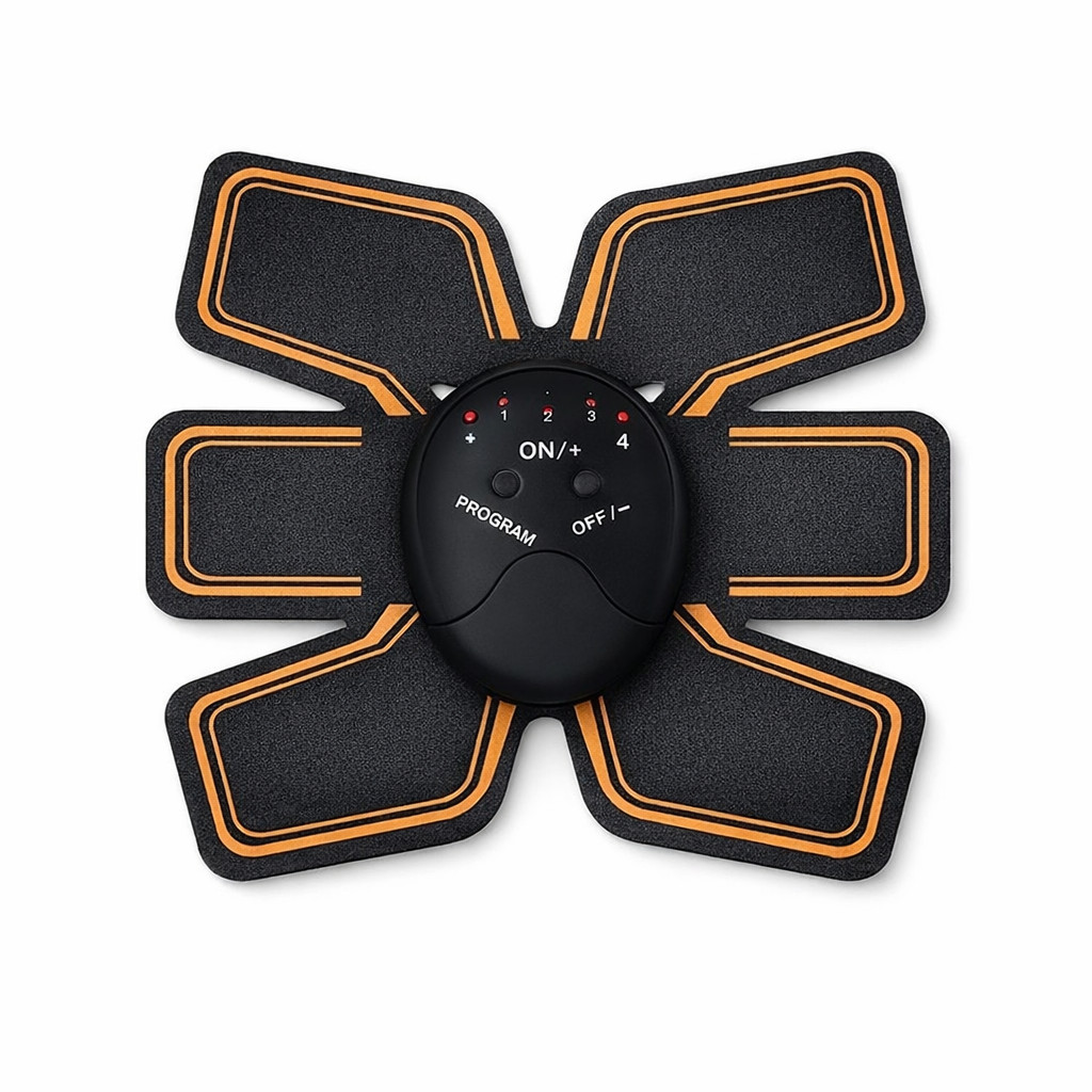 EMS Abs Trainer Muscle Stimulator – Portable Core Workout Fitness Device