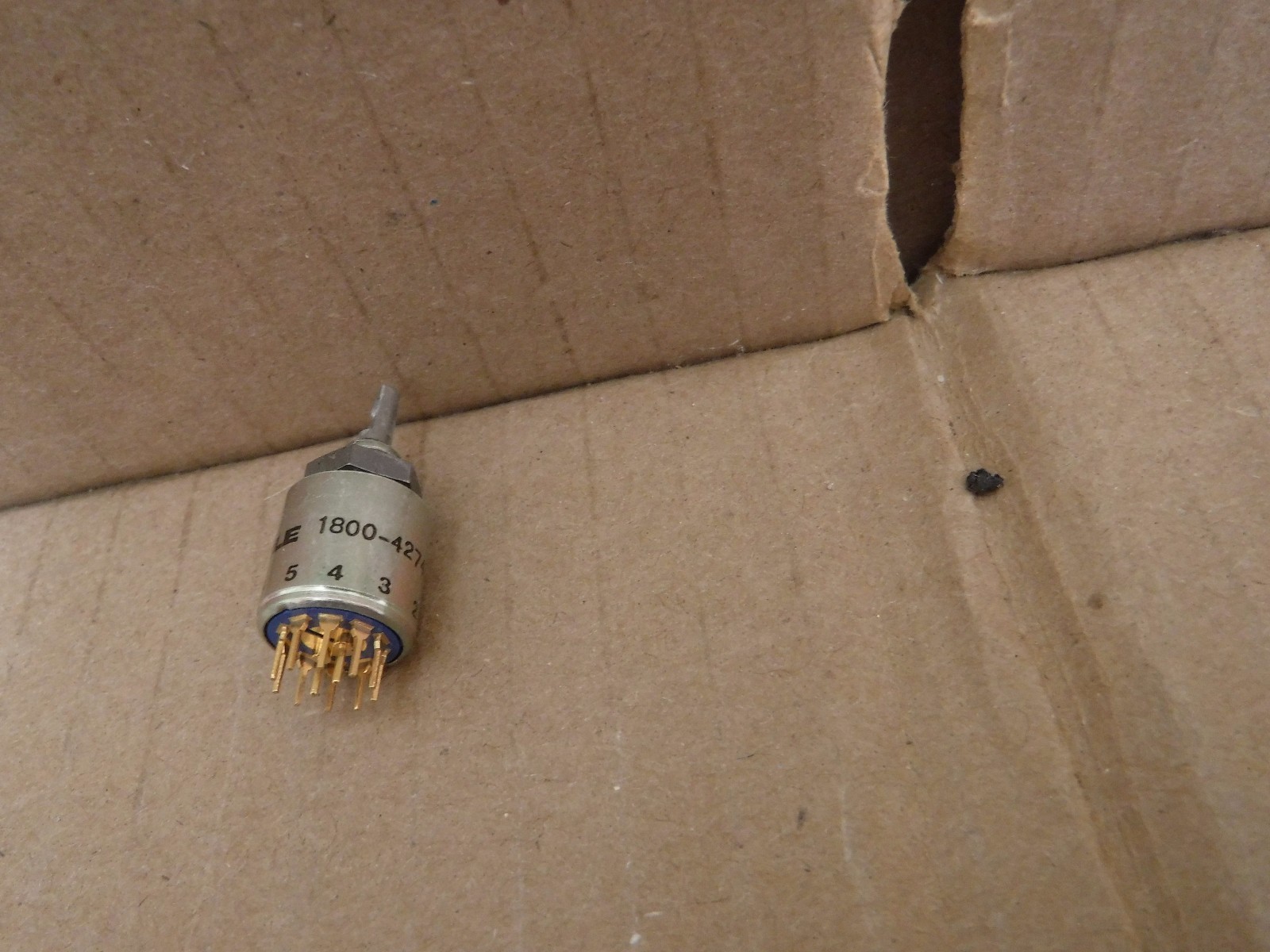 COLE 1800-4274 10-POSITIONS HALF-INCH ONE DECK ROTARY SWITCH