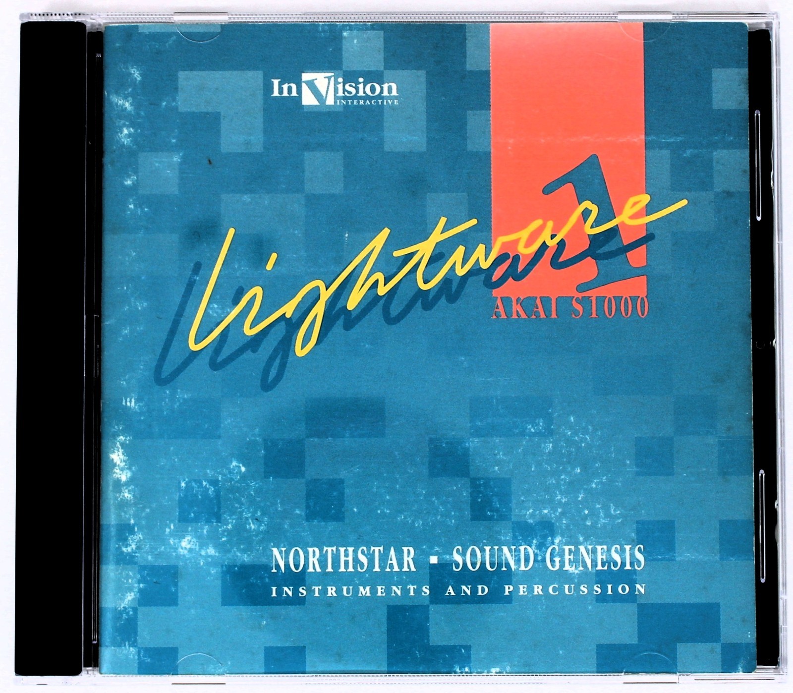 Invision Interactive Lightware Volume 1 Akai  Sample/Sound Library/Sampling CD