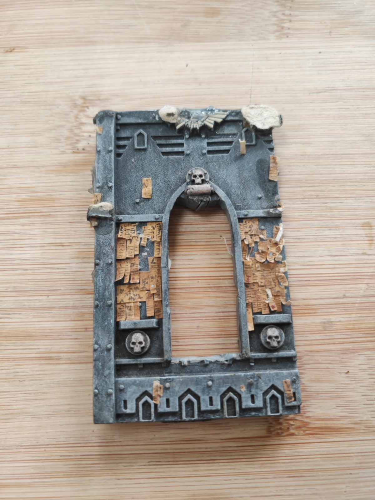 IMPERIAL SECTOR IMPERIALIS DOOR PANEL WINDOW WARHAMMER 40,000 TERRAIN SCENERY