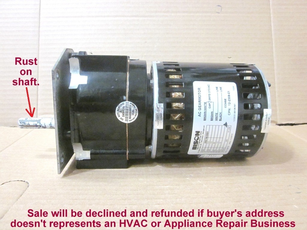 Scotsman 12-2368-01 Dispense Motor