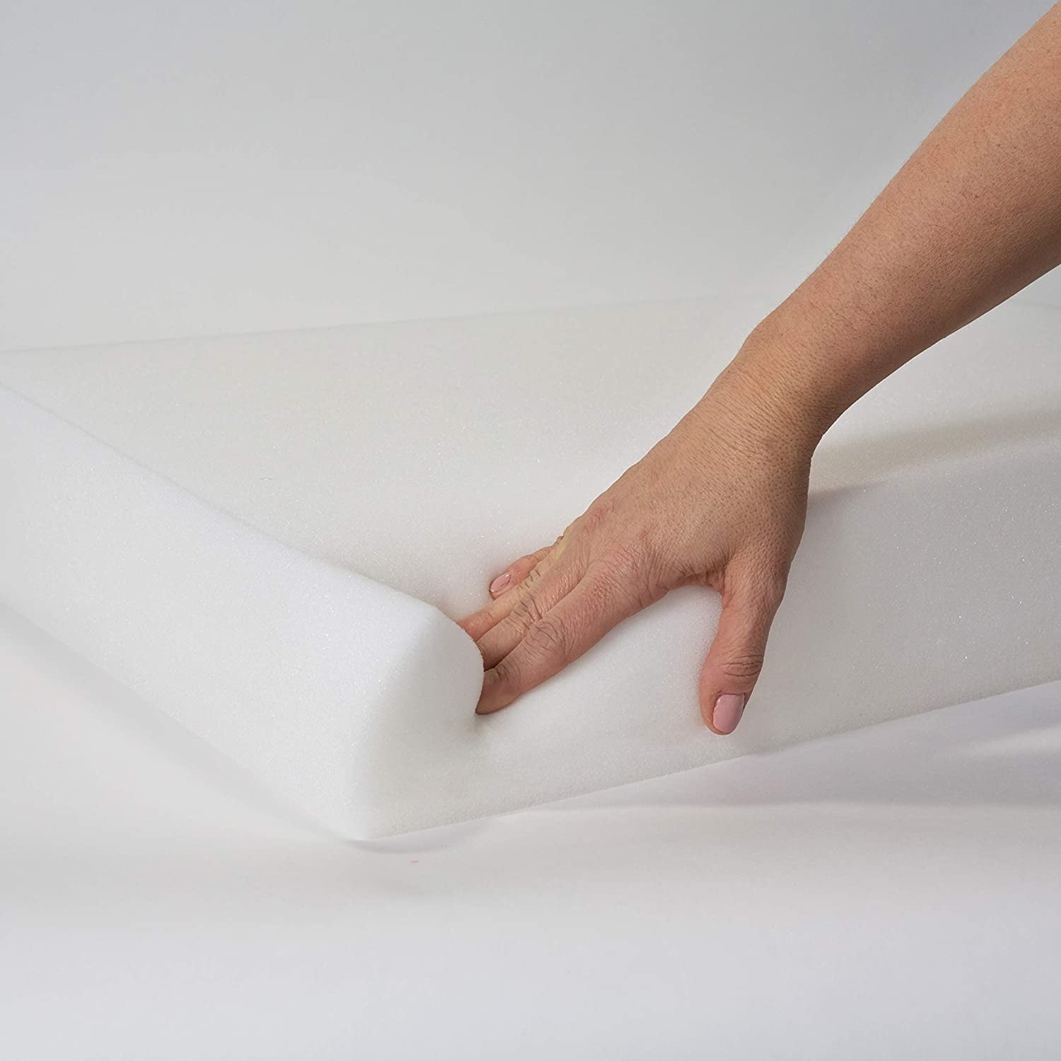 Versatile 100% Polyurethane Foam for DIY Projects, 24″ x 72″ x 1″ Thick, White