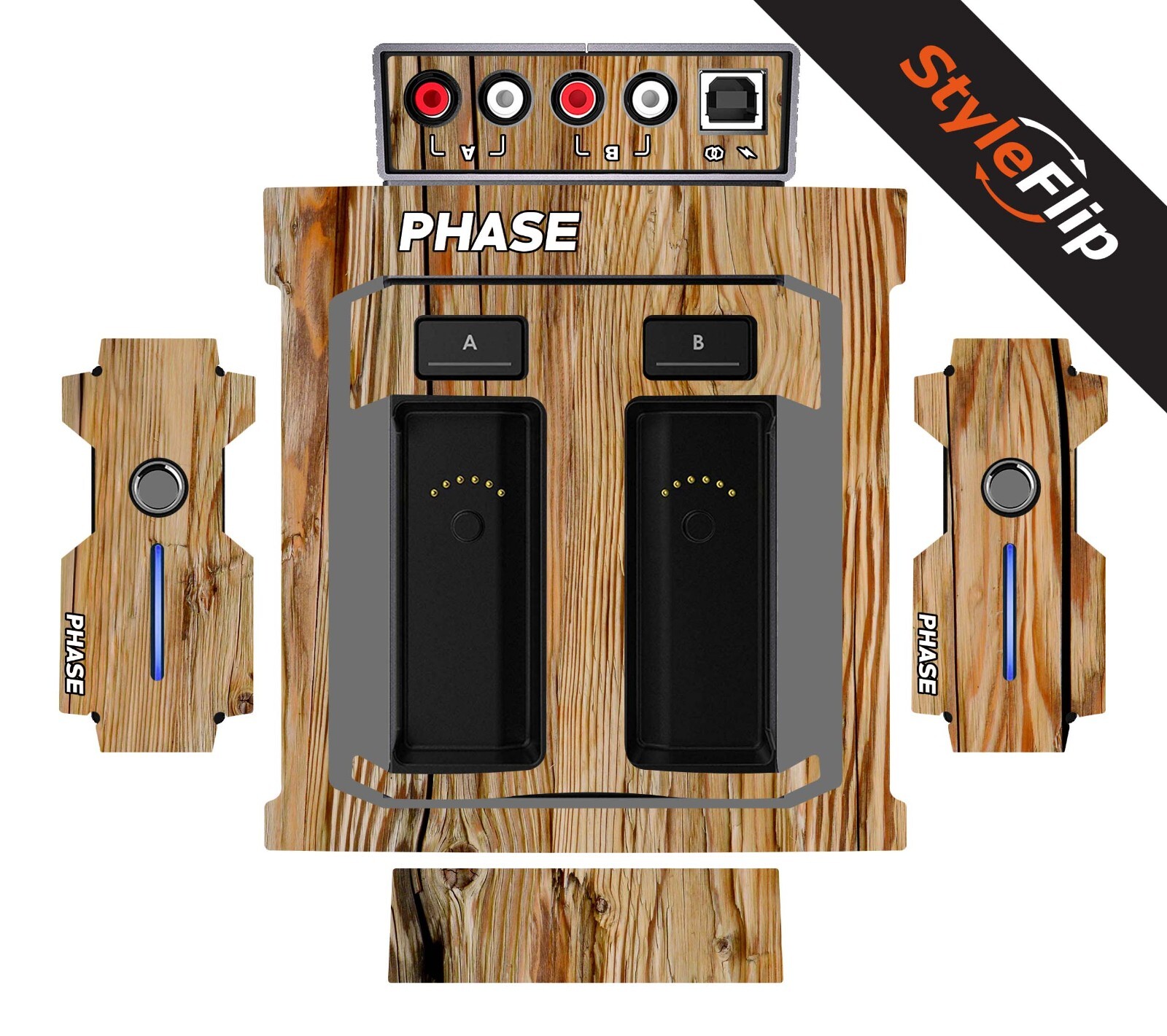 MWM Phase Skins | Wood 4 | Protective Decal | StyleFlip Skins