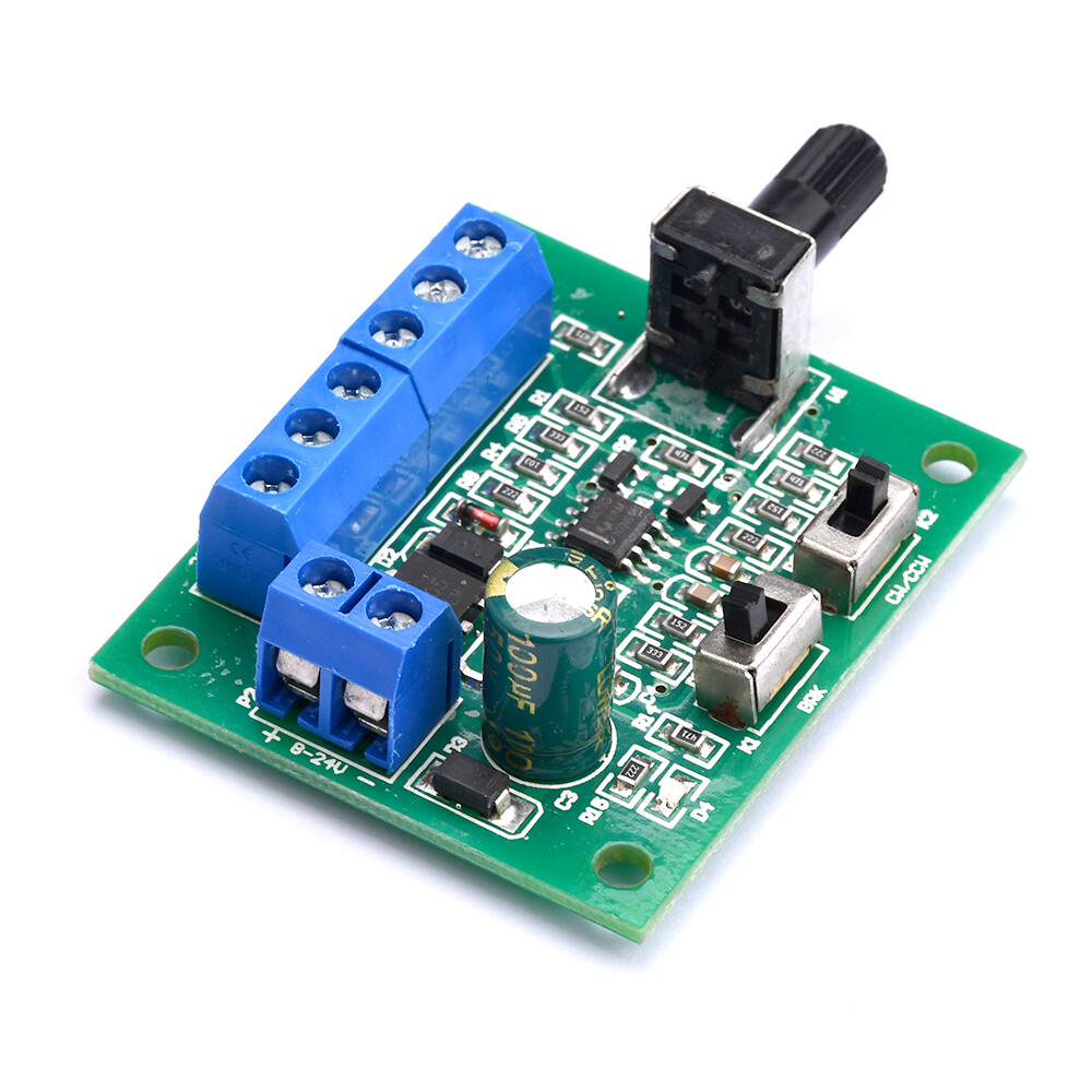 DC 8-24V Brushless Motor Speed Controller PWM Speed Control board With Driver
