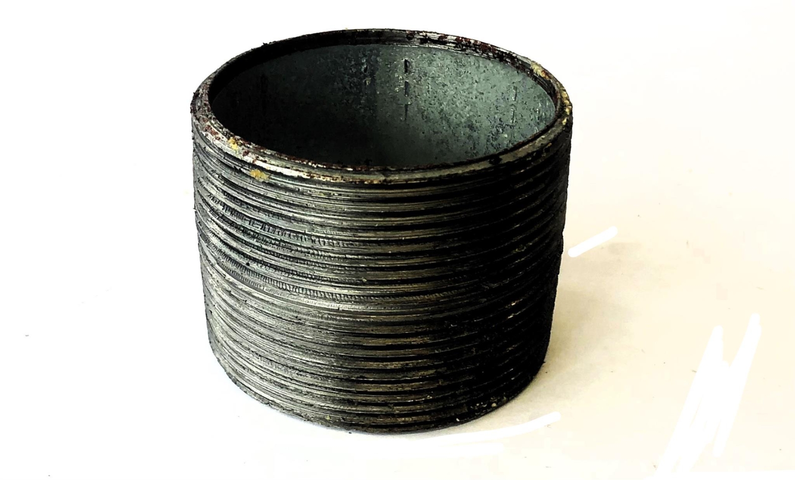 Conduit Pipe Products 3XA5 Galvanized 3XCL Conduit Nipple 25023001 NOS