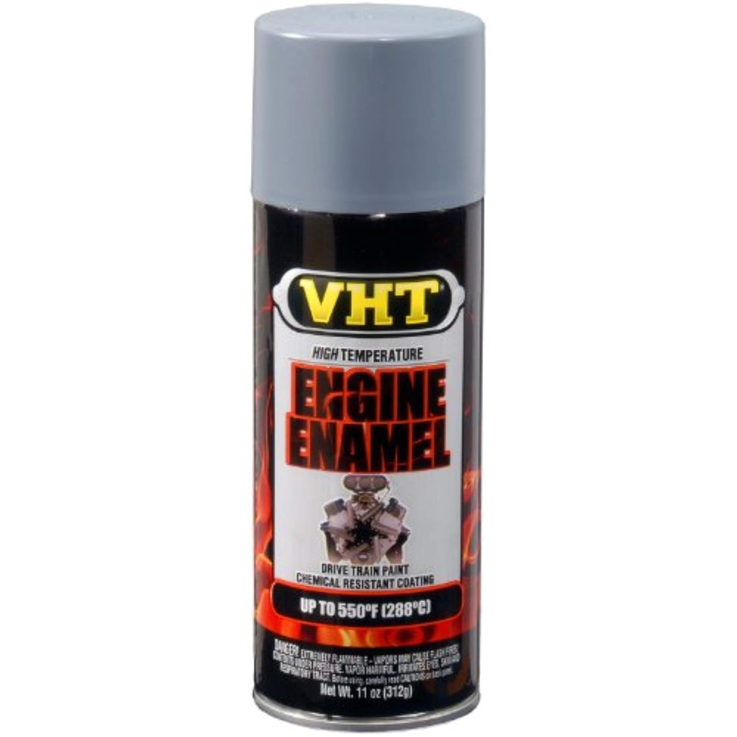 VHT SP139 550° Engine Enamel High Heat Spray Paint GM Satin Black 11 oz