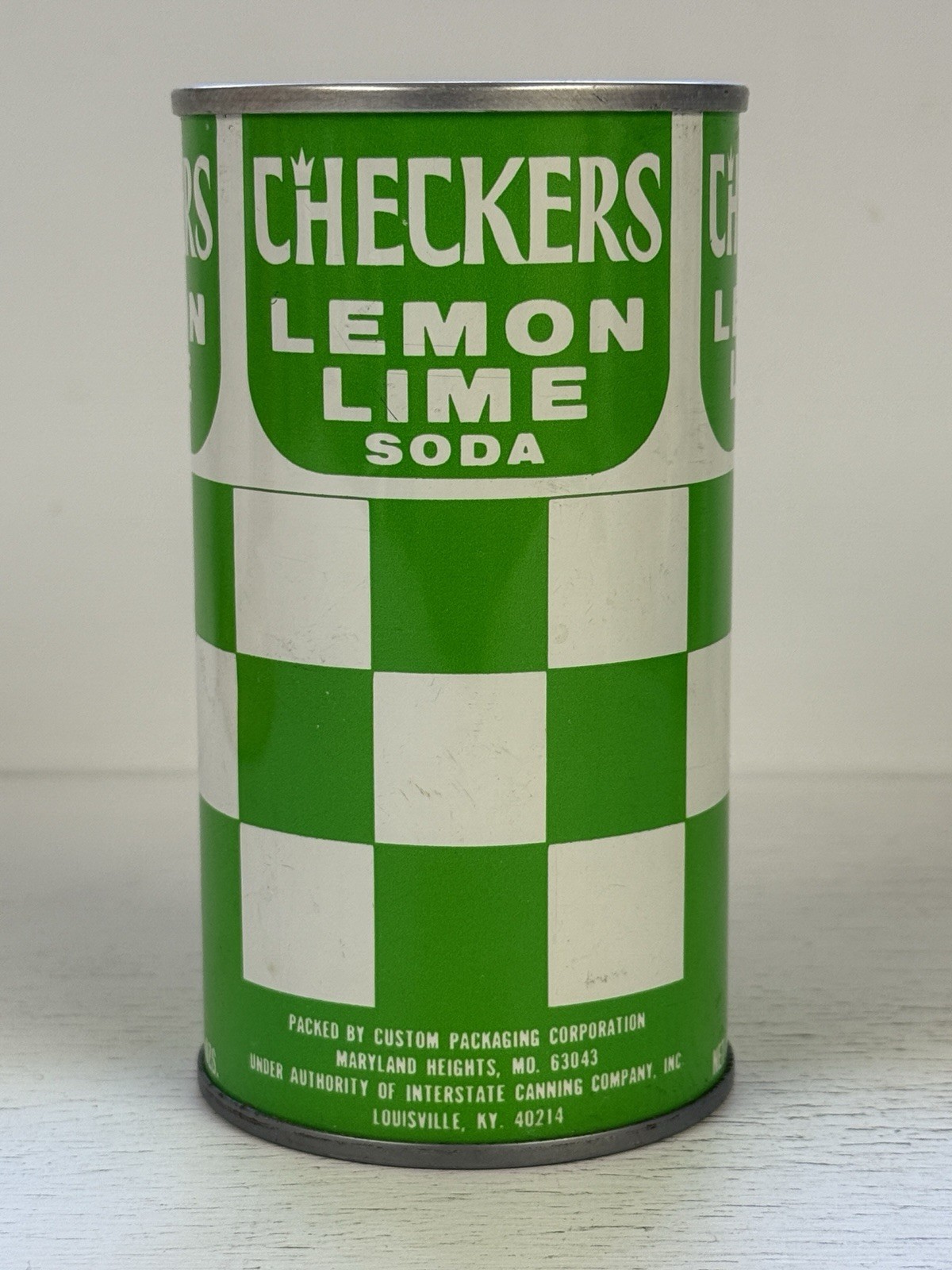 Tough Checker’s Lemon Lime Soda Can